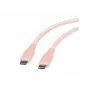 ROLINE USB 2.0 kaabel C-C ST/ST silikoon 60W 1m roosa - Kaabel - Digitaalne/Andmeside (11.02.9122)