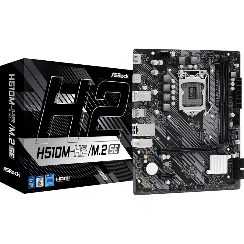ASRock H510M-H2/M.2 SE Micro-ATX emaplaat