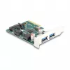 DeLOCK PCI Express x4 kaart 2 x välise USB 10 Gbps Type-A emasliides – madalprofiil