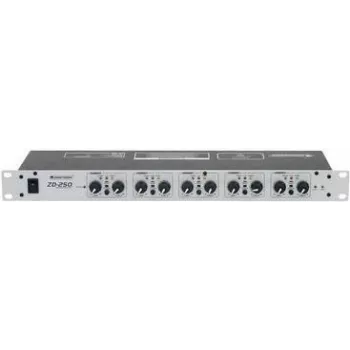 Mikser Omnitronic ZD-250 5-kanaliline, 19-tolline rack