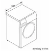 Eestlaetav pesumasin Bosch WGE02201PL — 8 kg, 1200 p/min, 55 L trummel, LED-ekraan, inverter