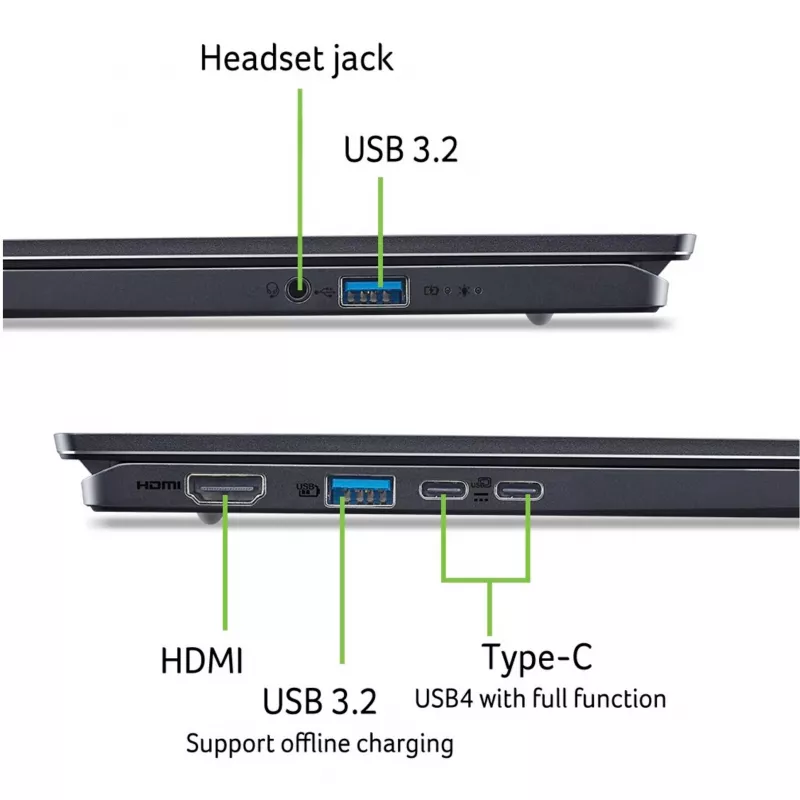 Sülearvuti Acer Swift SFG16-61-R6QV 16 tolli AMD Ryzen AI 7 350 32GB 1TB AMD Radeon 860M Windows 11 Home