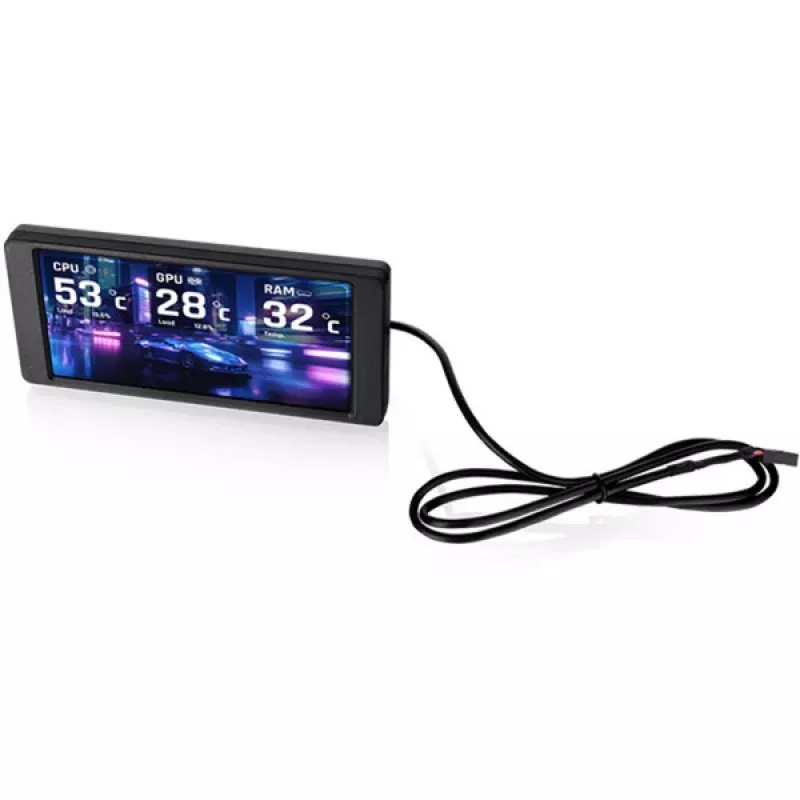 Thermaltake LCD-ekraanikomplekt Must (AC-079-OO1NAN-A1)