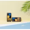 iKinsi telefonikott Samsung Galaxy Note 20 Ultra jaoks — must kohvikuterrassi kujundus