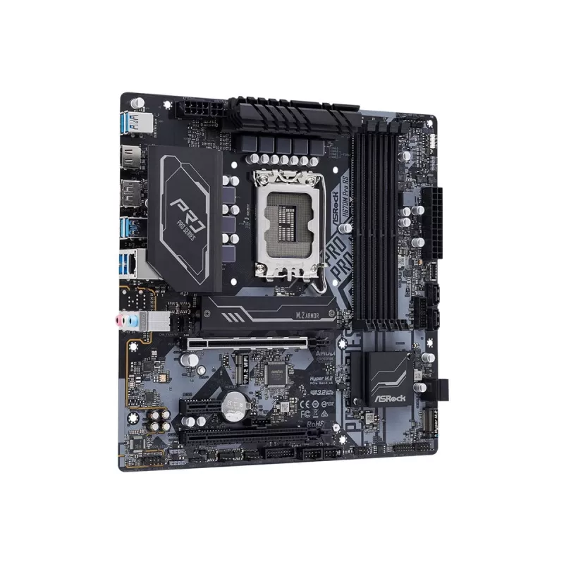 Emaplaat ASRock H670M Pro RS Intel H670 LGA 1700 micro ATX