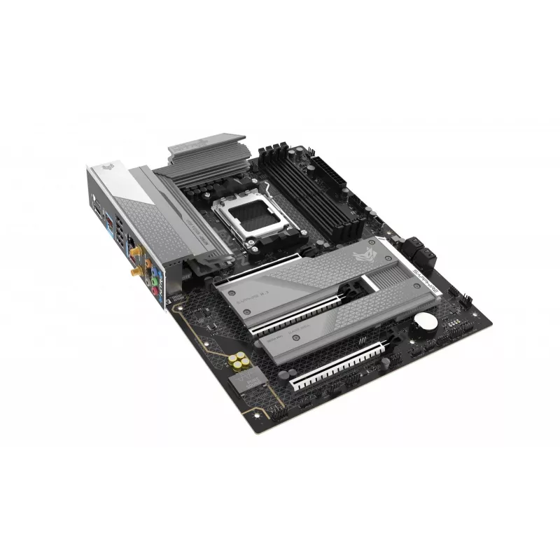 Emaplaat Sapphire NITRO+ B850A WIFI 7 AMD B850 Sokkel AM5 micro ATX, DDR5, 4 DIMM, 256GB, Wi‑Fi 7, 2.5GbE