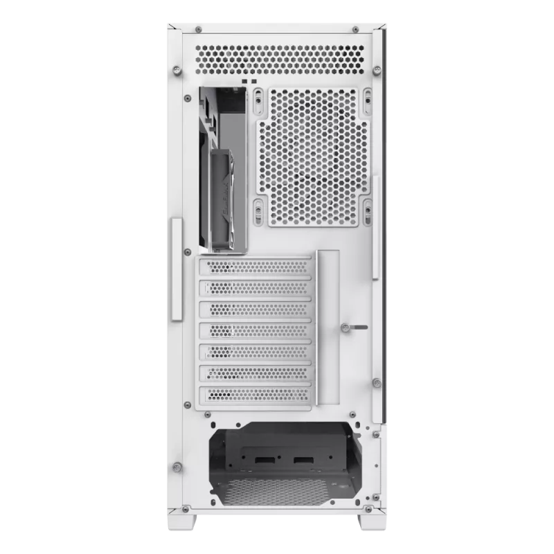 Gamemax korpus | VISTA 2 AW | Valge | Midi Tower | Toiteplokk pole kaasas