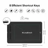 Graafikatahvel XP-Pen DECO 01 V3 — 5080 lpi, 254 x 158,75 mm, Must, USB (traadiga ja traadita)