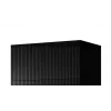 Wardrobe cama meble PAFOS 2D BASE 90×55,5×45 cm must matt, 2-ukseline raam