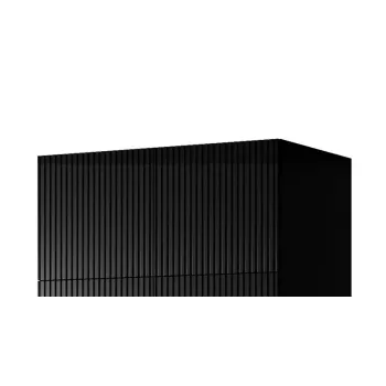 Wardrobe cama meble PAFOS 2D BASE 90×55,5×45 cm must matt, 2-ukseline raam