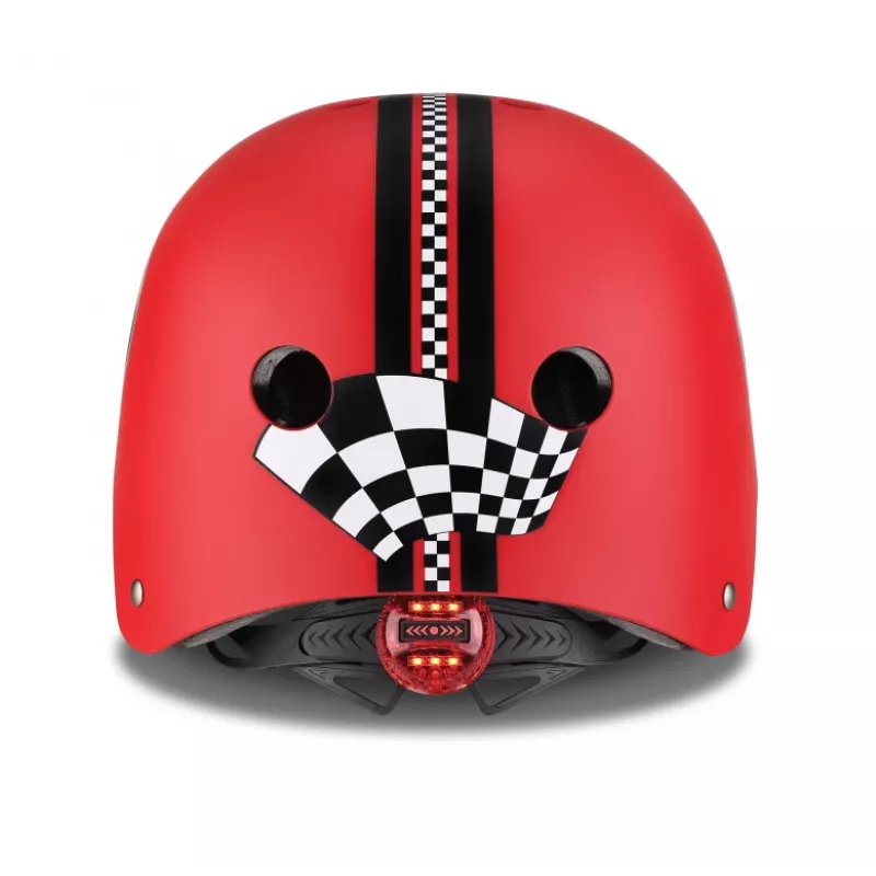 Kaitsekiiver GLOBBER Elite Lights XS/S 48–53 cm Punane