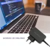 Toiteadapter QOLTEC 45W 19V kaasaskantavatele seadmetele — asendusadapter 45 W 19 V