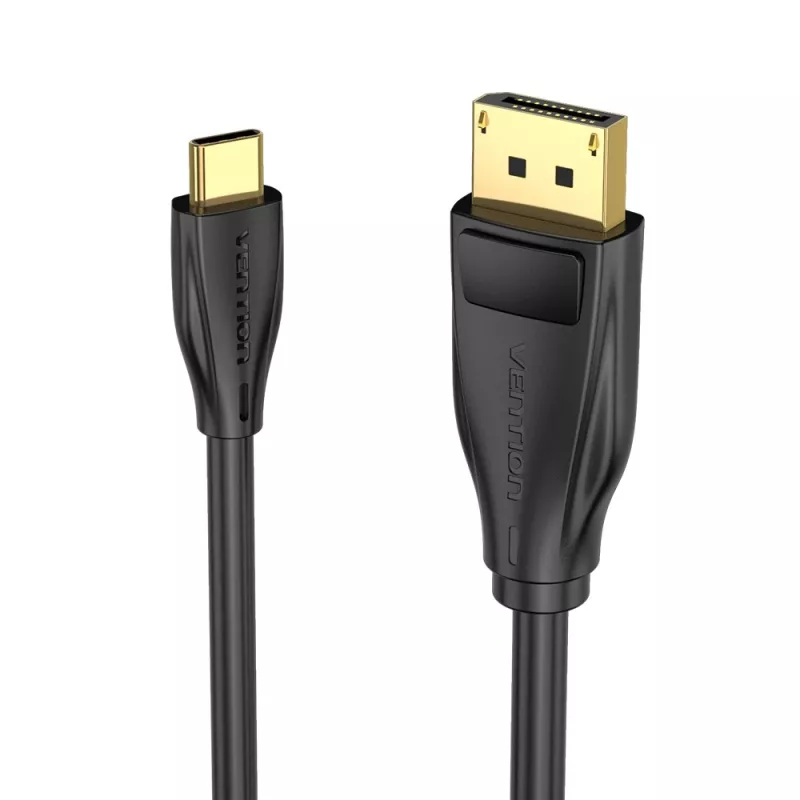Vention USB-C to DisplayPort 8K kaabel 2 m, USB USB-C to DP, Must