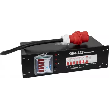 Toitejaotur EUROLITE SBM-32B 30248401 32A 3-faasiline