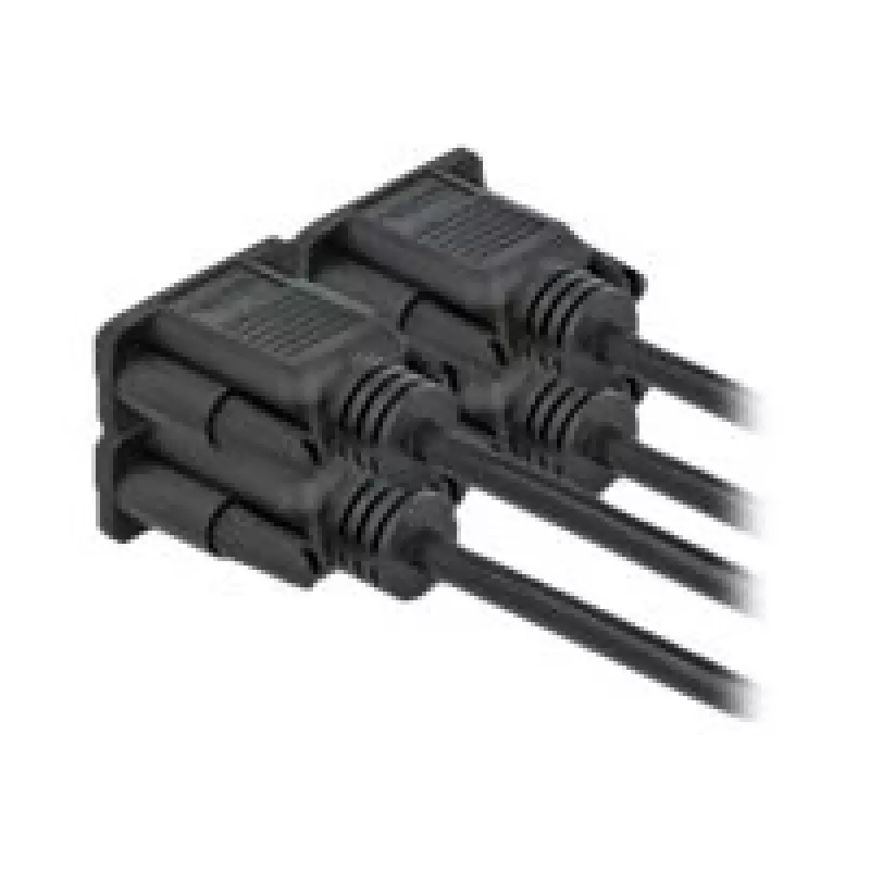 Jadakaabel RS-232 DeLOCK 87308 0,5 m emane-emasele