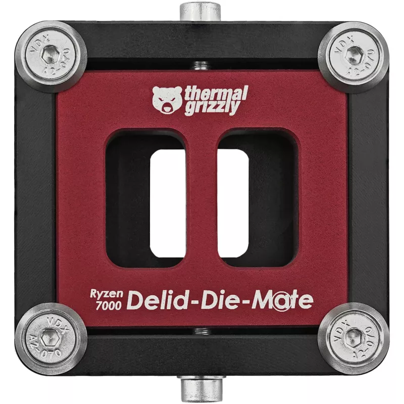 Thermal Grizzly | Ryzen 7000 Delid-Die-Mate | Must/Punane | Pole saadaval