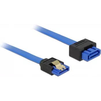 SATA-kaabel DeLOCK 84972 0,3 m SATA 7-kontaktiline must sinine