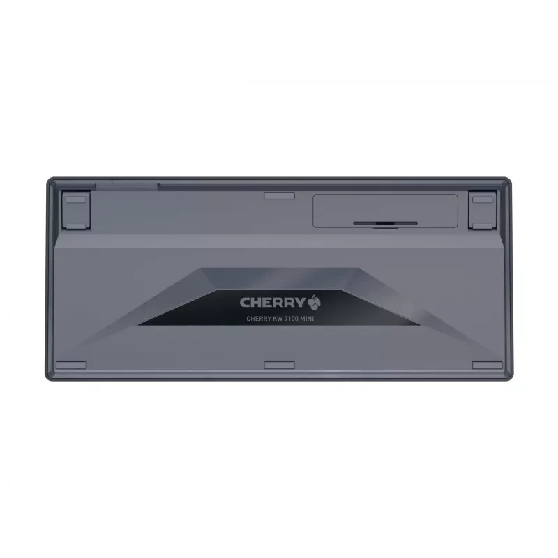 Bluetooth-klaviatuur CHERRY KW 7100 MINI BT QWERTZ Swiss sinine juhtmevaba