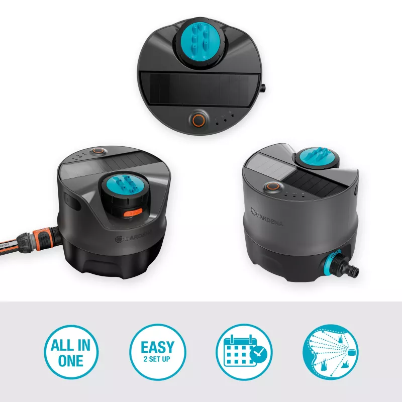 Ümmargune veepiserdi Gardena AquaPrecise Must Sinine Hall 1 tk