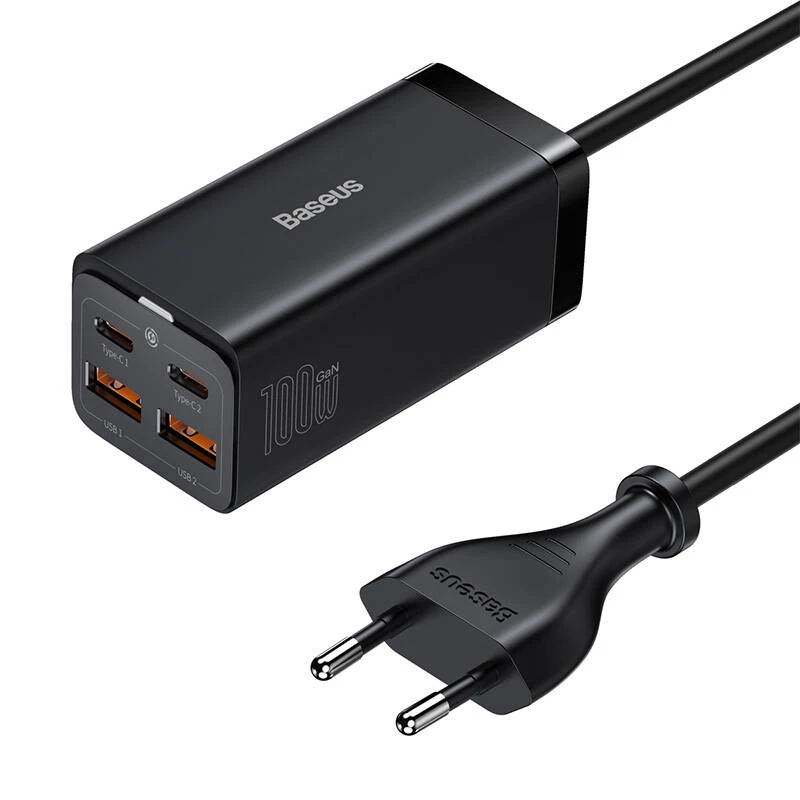 Baseus GaN3 100/ 65W lauaarvuti laadija Quick Charge QC 3.04.0 USB C Type C telefoni laadija iPhone15 Huawei Xiaomi MacBook sülearvuti jaoks