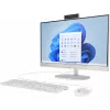 HP 24-cr0006ng - Kõik-ühes (terviklahendus) - Ryzen 5 7520U / 2,8 GHz - RAM 16 GB - SSD 512 GB - NVMe - Radeon 610M - 1GbE, Wi-Fi 6, Bluetooth 5.3 - WLAN: 802.11a/b/g/n/ac/ax, Bluetooth 5.3 - Windows 11 Home - valge