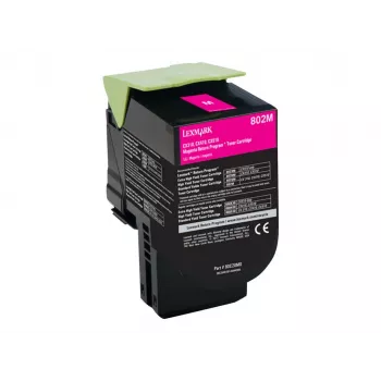 Lexmark 80C20M0 toonerikassett magenta 2500 lehekülge