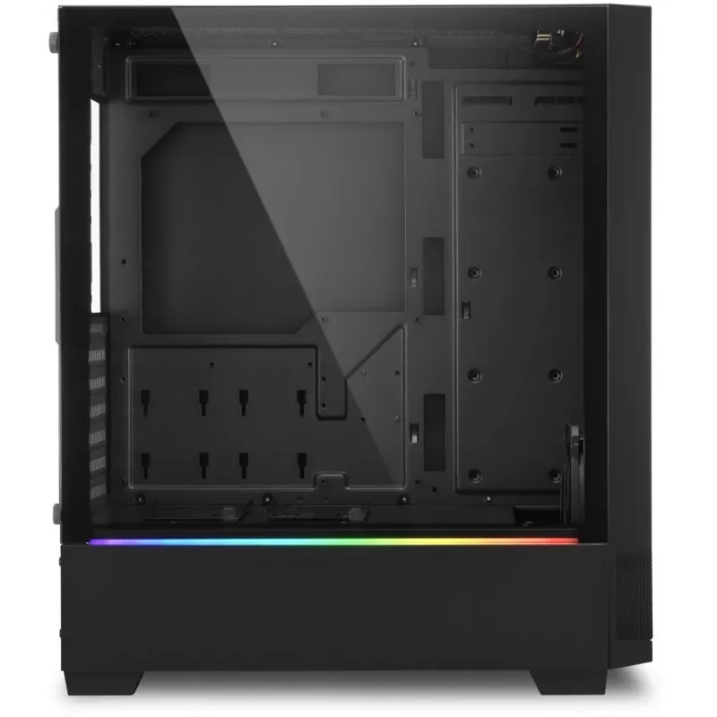 Sharkoon RGB FLOW Midi Tower ATX ilma toiteplokita USB/Heli