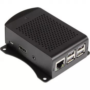 Joy-it Raspberry Pi® korpus must rb-alucase+06 Raspberry Pi® 3 B, Raspberry Pi® 2 B, Raspberry Pi® 3 B+, Raspberry Pi® B+ (rb-alucase+06)