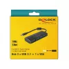 Sülearvuti dokk DeLOCK 63932 USB 3.2 Gen 1 USB-C must