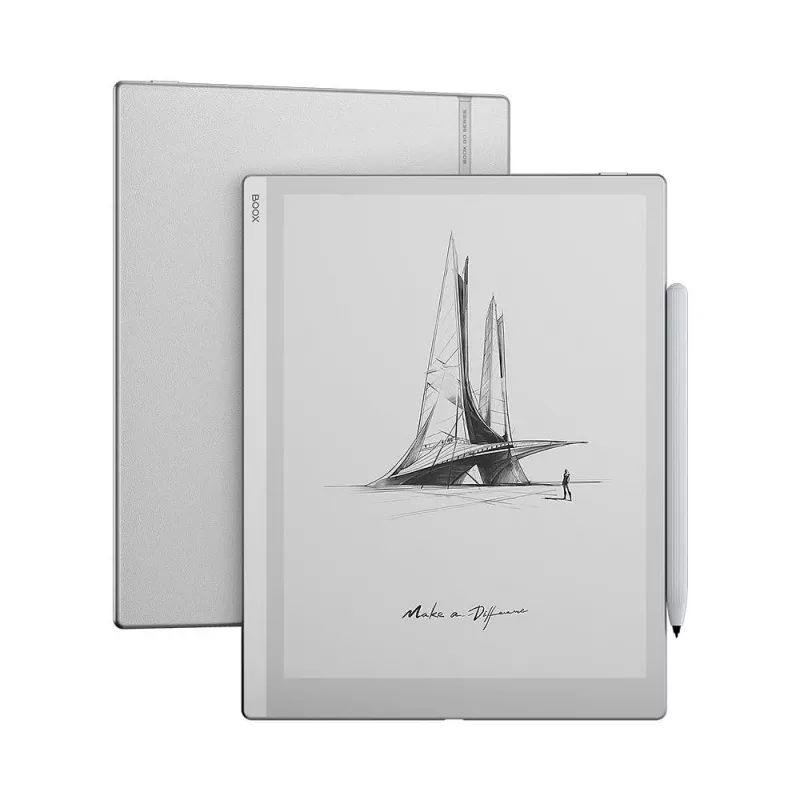 Tahvelarvuti Onyx BOOX GO 10.3 – 10.3-tolline E-tahvelarvuti, 2480×1860, 4 GB muutmälu, 64 GB salvestusruumi, Android 12, pliiats, Wi‑Fi 5, Bluetooth 5.0, valge
