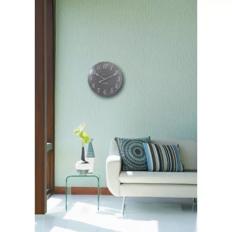 NeXtime klok 3084gs London Arabic, Ø34,5 cm, seinakell, hall/valge