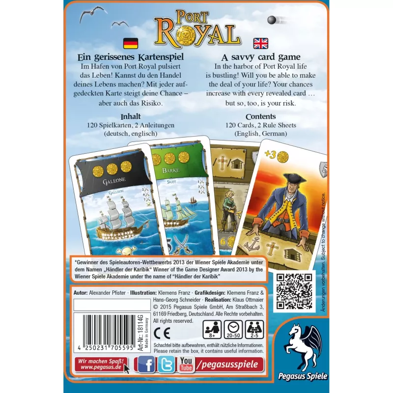 Pegasus 18114G lauamäng kaardimäng