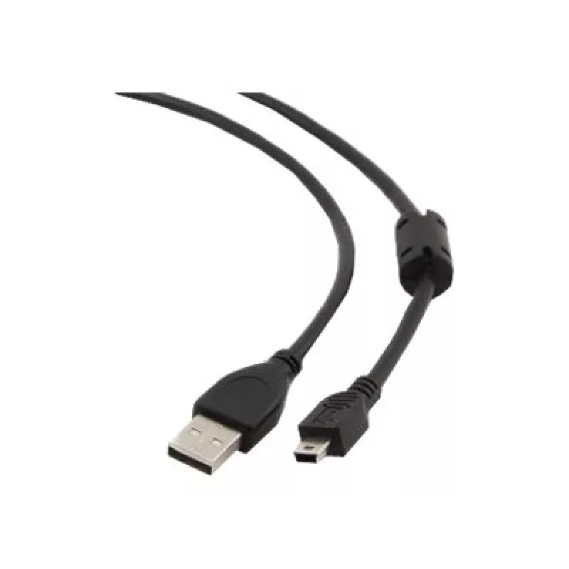 Gembird 1.8m USB 2.0 A/mini-USB 1.8m USB A Mini-USB B Schwarz (CCF-USB2-AM5P-6)