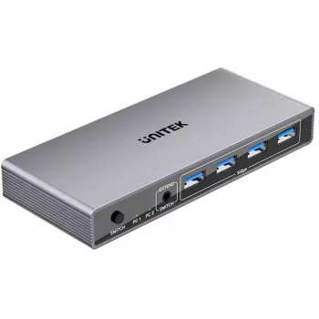 KVM-lüliti Unitek 54368 8K@60Hz USB 3.0 mitme arvuti juhtimiseks
