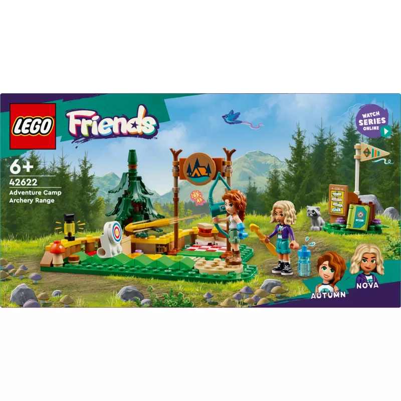 Ehitusmänguasi LEGO Friends Viburadade seikluslaager 42622 — 157 detaili, 2 minifiguuri, vanus 6+