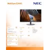 NEC MultiSync E244FL arvutimonitor 61 cm (24 tolli) 1920 x 1080 pikslit Full HD LCD must