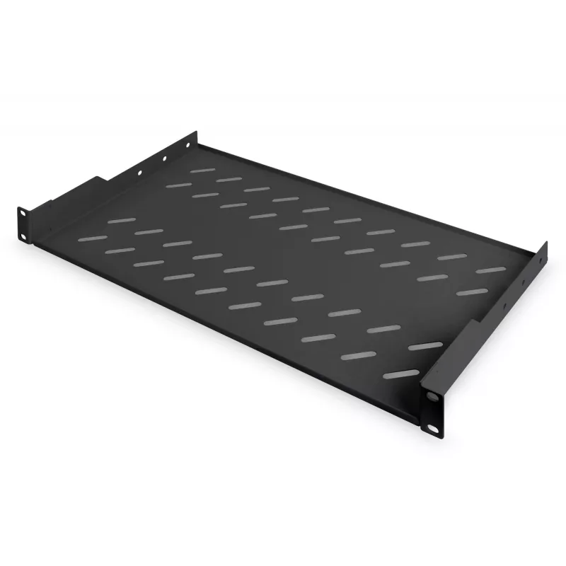Riiul Digitus DN-19 TRAY-1-SW püsipaigalduseks 19-tollistesse kappidesse