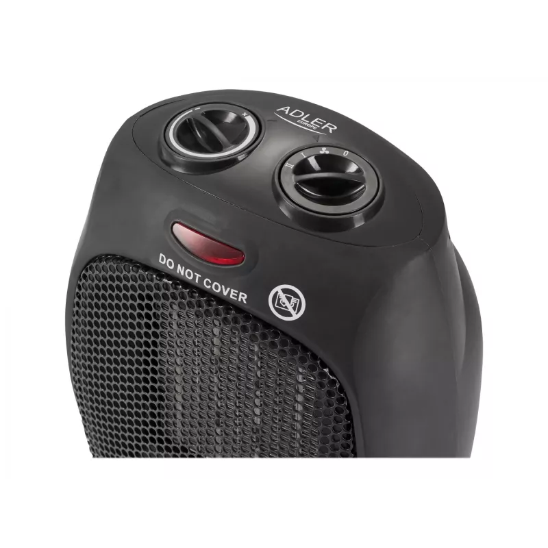 Adler AD 7702 ventilaatoriga elektriline ruumisoojendi siseruumidesse Roostevaba teras 1500 W