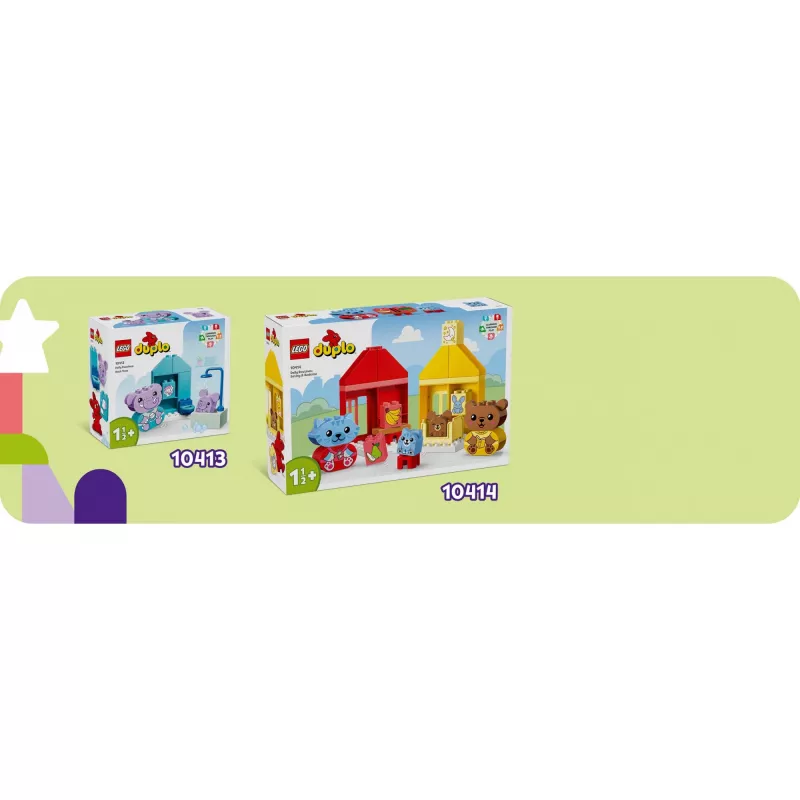 LEGO DUPLO Minu esimesed igapäevased rutiinid: Söömine ja magamaminek 10414