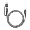 USB A kuni C kaabel TB AKTBXKUCTOA120B 1,2 m, must