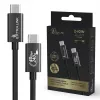 USB-C – USB-C kaabel Extralink CABESL05 — 2 m, USB 2.0, must