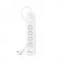 Liigpingekaitse Belkin SRB001CA2M 4 vahelduvvoolupistikut 900 J valge 2 m