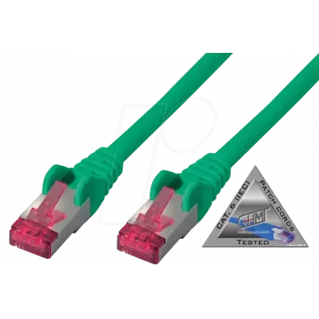 Võrgukaabel ShiverPeaks BS75711-A0 0.15m Cat6a S/FTP Hall