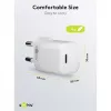 Goobay universaalne must AC kiirlaadimise siselaadija 65403 USB Type-C 110-240V
