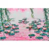 Pusle 4000 tükki Ravensburger Pink Water Lilies Mauro Bergonzoli poolt