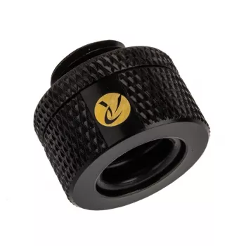 Ventilaatori kinnituskruvid RAIJINTEK Pelias must – 6 tk komplekt, kinnitusvahendid PC ventilaatoritele