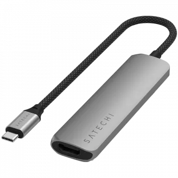 Satechi ST-P4SM liidese jaotur USB Type-C 10000 Mbit/s Hall