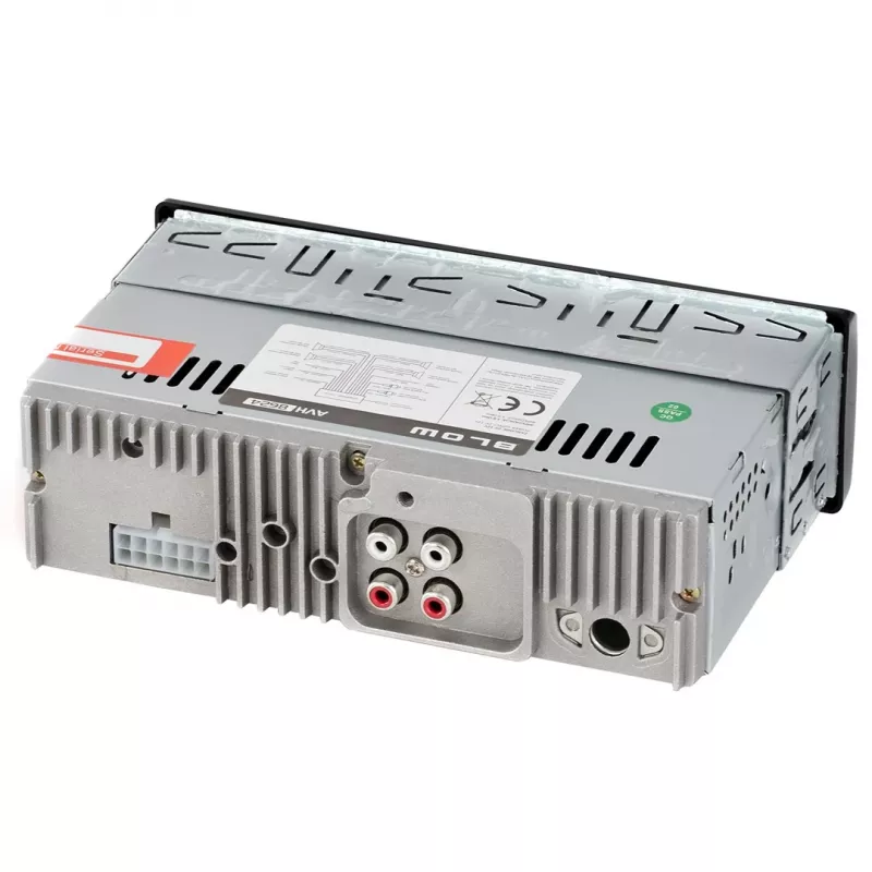 Autoraadio BLOW AVH-8624 — FM RDS, 45W RMS, Bluetooth, USB, MicroSD, AUX, LCD-ekraan, kaugjuhtimispult, must