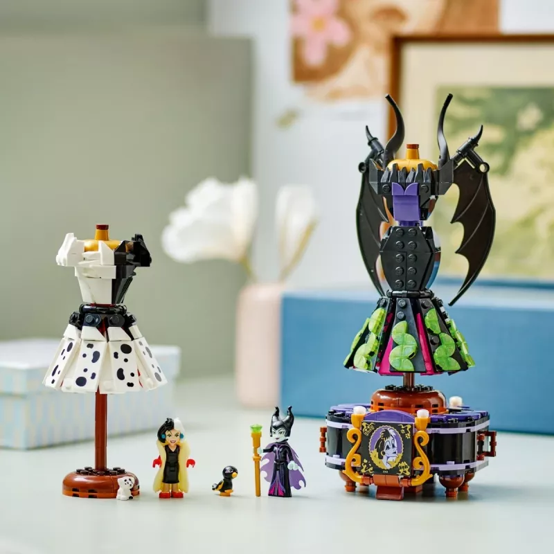 LEGO DISNEY 43262 Maleficenti ja Cruella de Vili kleidid
