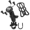 RAM Mounts X-Grip telefonihoidik juhtraua U-poldi alusega